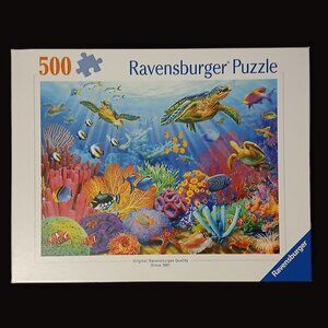 Ravensburger Tropical Waters Jigsaw Puzzle, 500 Pieces